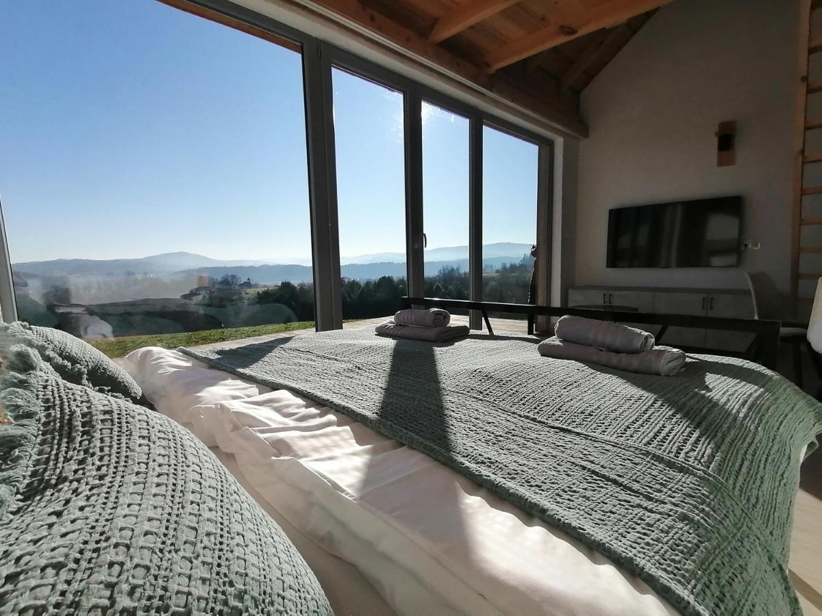 Vila Widokowe Stodoly Bieszczady Lesko Exteriér fotografie