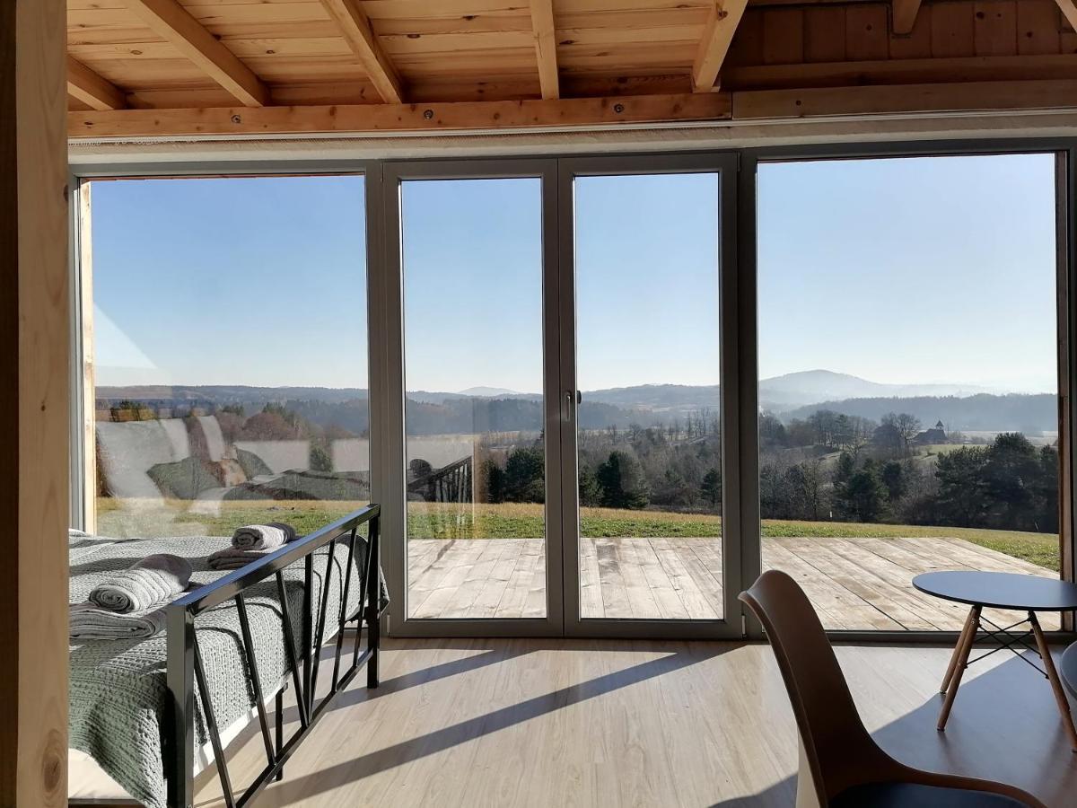 Vila Widokowe Stodoly Bieszczady Lesko Exteriér fotografie