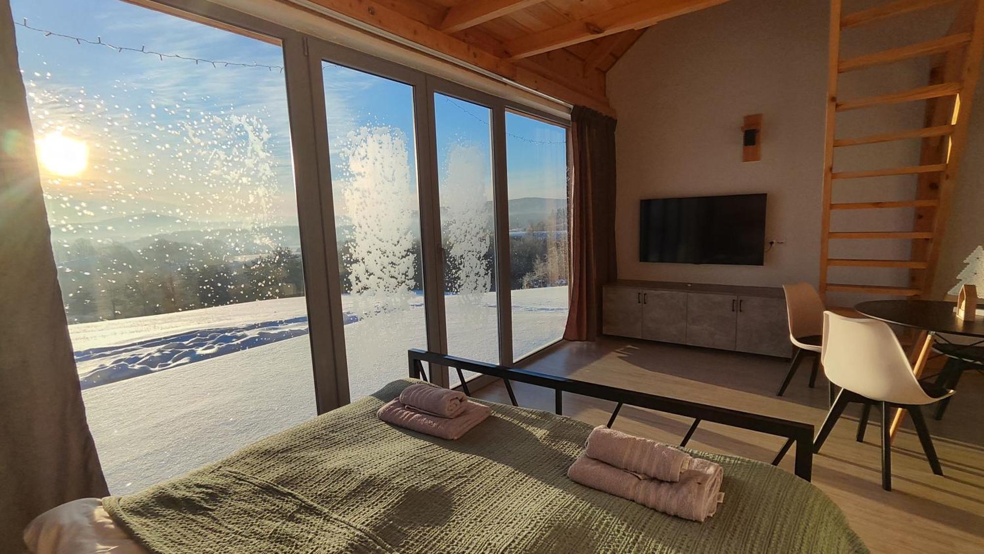 Vila Widokowe Stodoly Bieszczady Lesko Exteriér fotografie