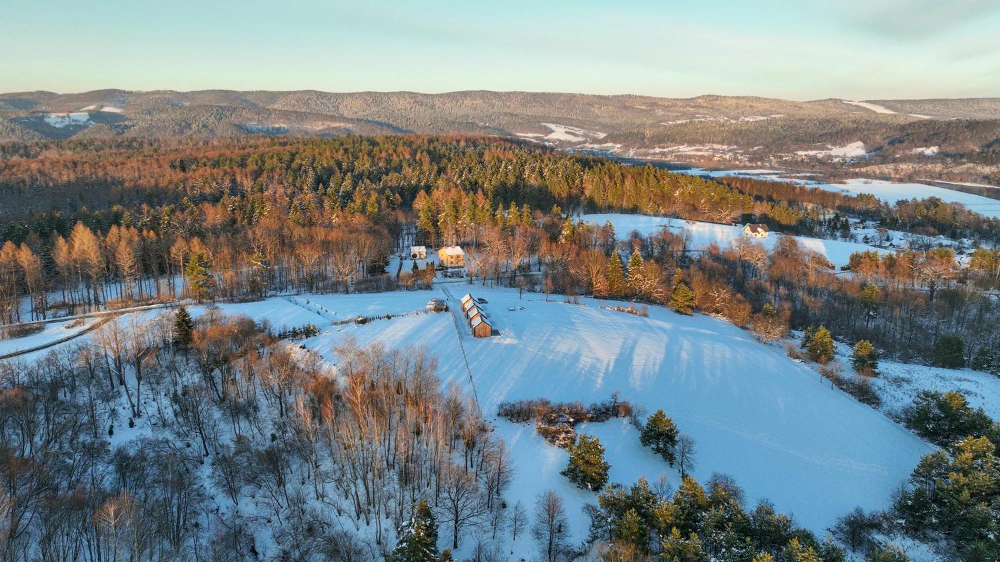 Vila Widokowe Stodoly Bieszczady Lesko Exteriér fotografie