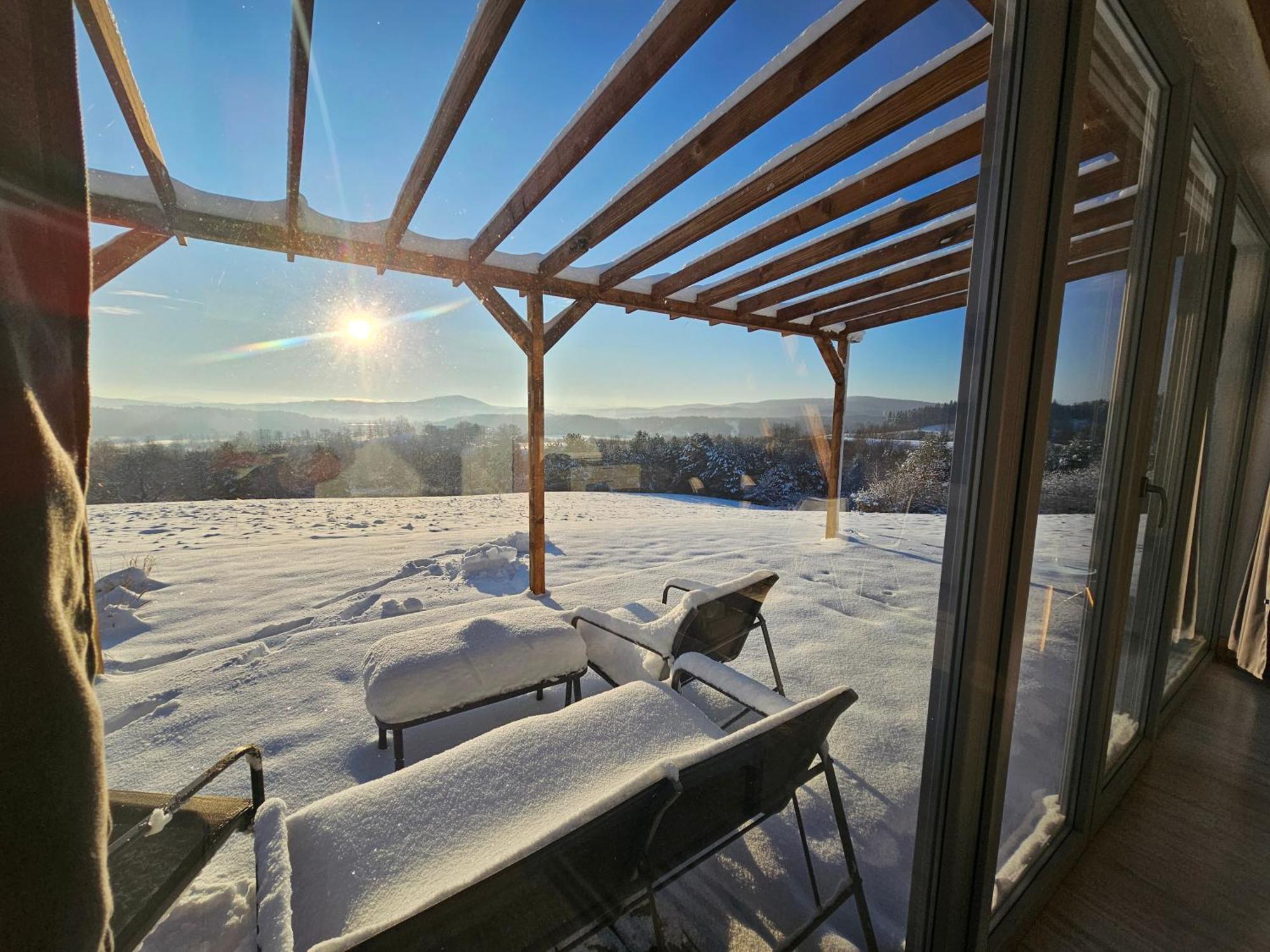 Vila Widokowe Stodoly Bieszczady Lesko Exteriér fotografie