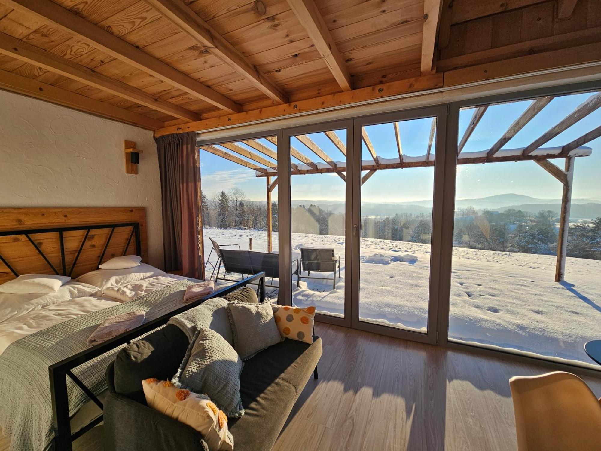 Vila Widokowe Stodoly Bieszczady Lesko Exteriér fotografie