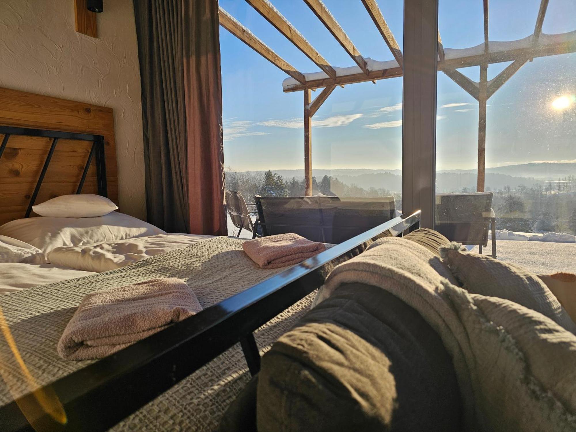 Vila Widokowe Stodoly Bieszczady Lesko Exteriér fotografie