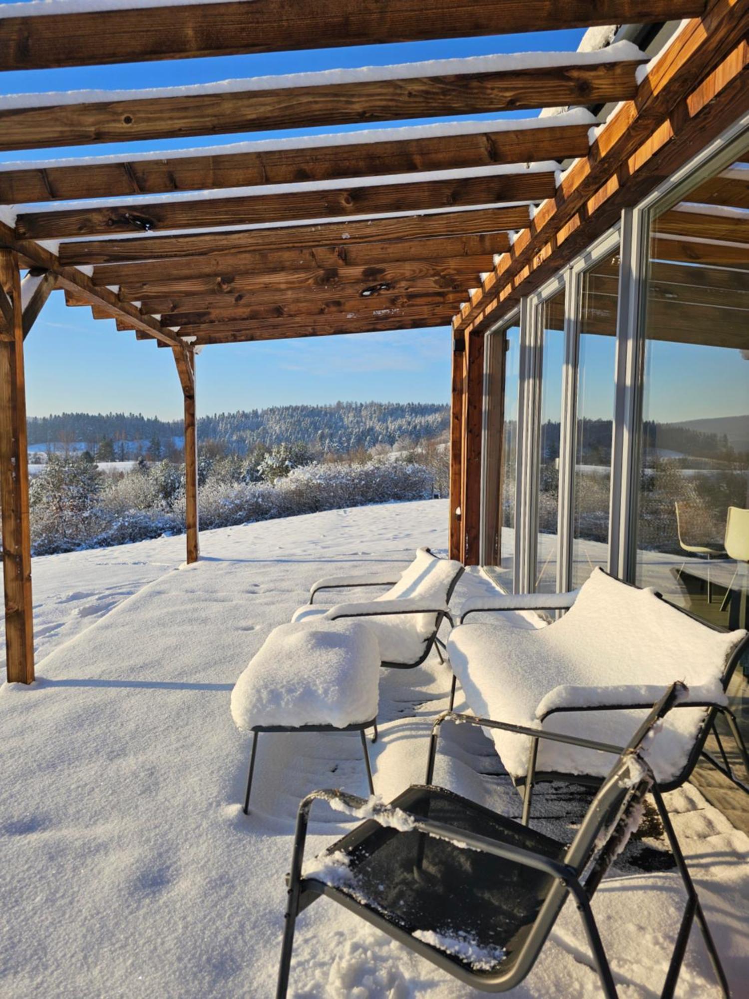 Vila Widokowe Stodoly Bieszczady Lesko Exteriér fotografie