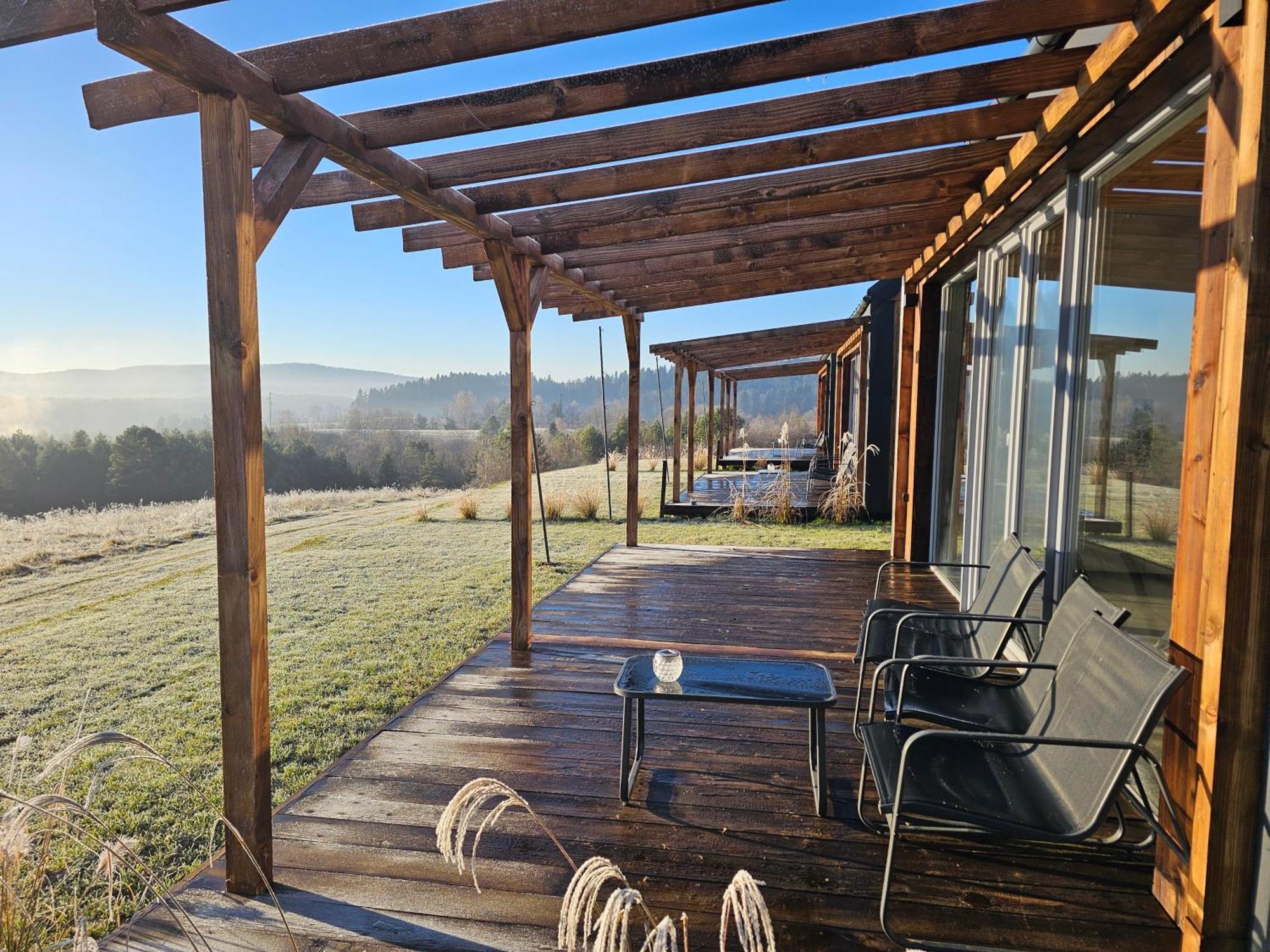 Vila Widokowe Stodoly Bieszczady Lesko Exteriér fotografie