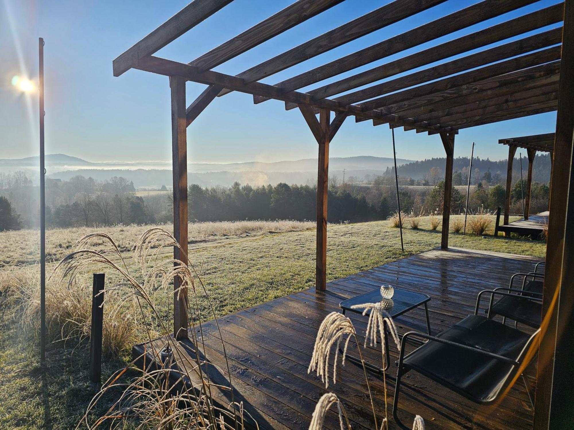 Vila Widokowe Stodoly Bieszczady Lesko Exteriér fotografie