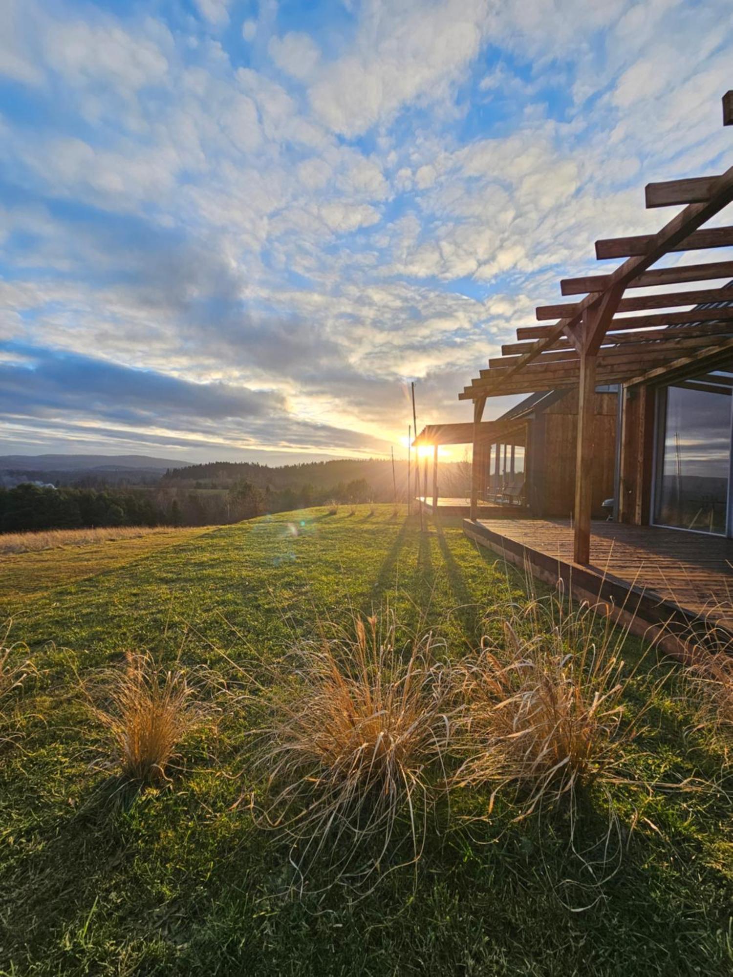 Vila Widokowe Stodoly Bieszczady Lesko Exteriér fotografie